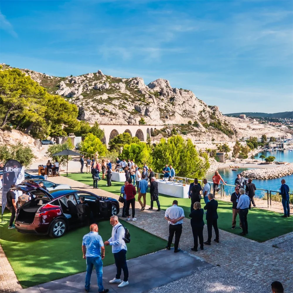 Uber Roadshow social media visual – Marseille