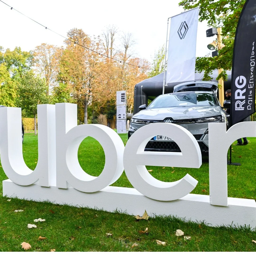 Uber Roadshow social media visual – Paris