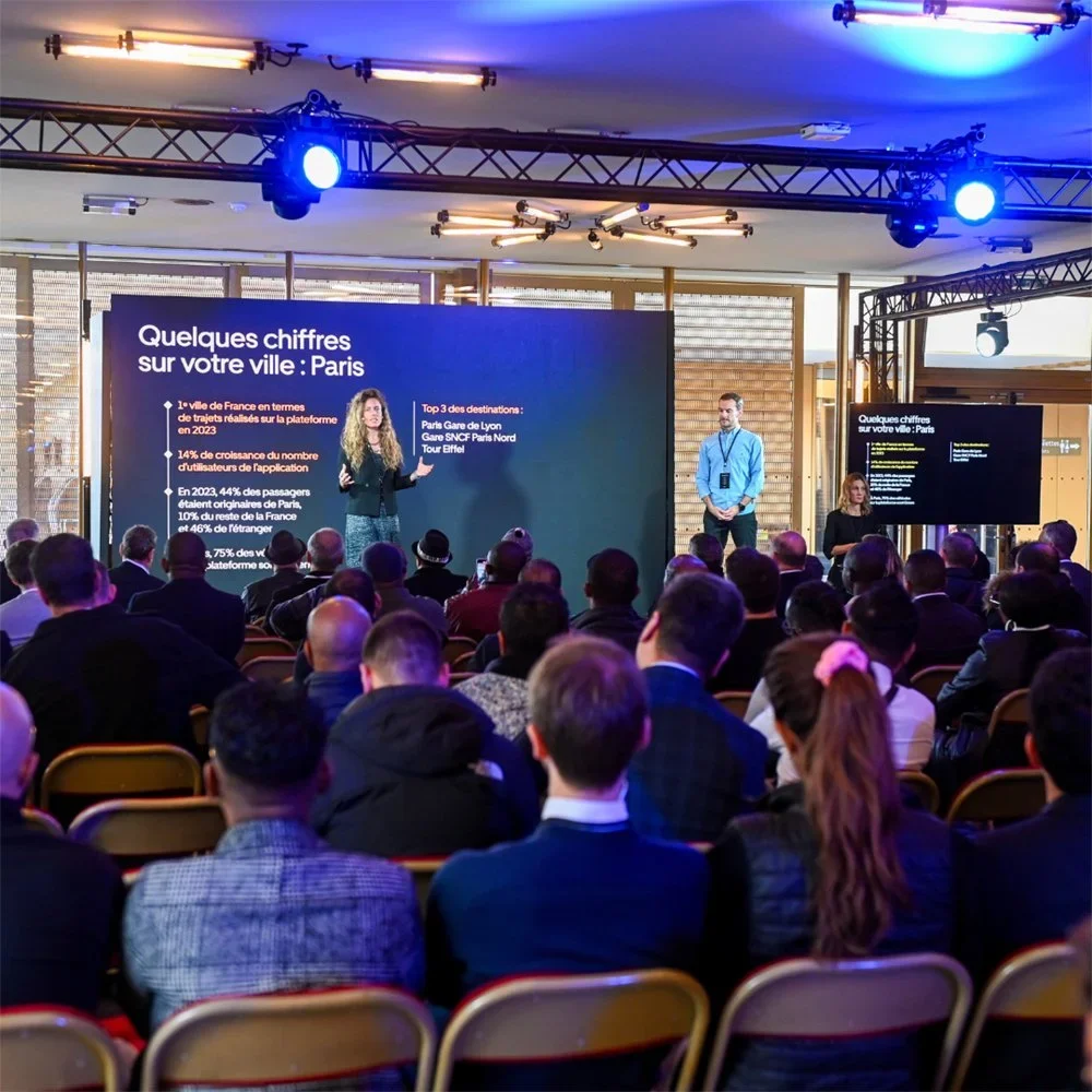 Uber Roadshow social media visual – Paris